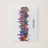 Puzzle Skyline de l'Illinois (Vertical)