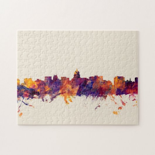Puzzle Skyline de Madison (Horizontal)
