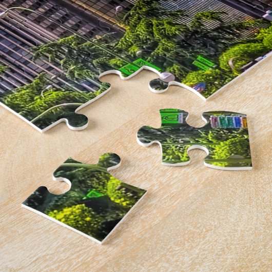 Puzzle Skyline de Madrid. (Côté)