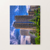 Puzzle Skyline de Madrid. (Vertical)