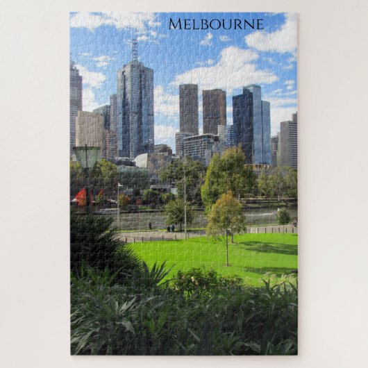 Puzzle skyline de melbourne (Vertical)