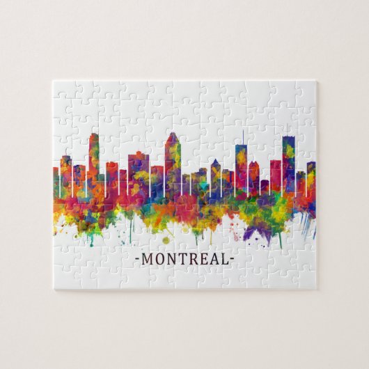 Puzzle Skyline de Montréal (Horizontal)