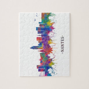 Puzzle Skyline de Nantes France