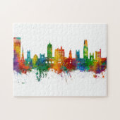 Puzzle Skyline de New Haven Connecticut (Horizontal)