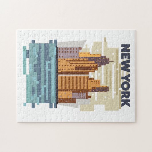 Puzzle Skyline de New York (Horizontal)