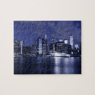 Puzzle Skyline de New York la nuit