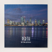 Puzzle Skyline de Perth City (Vertical)