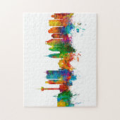 Puzzle Skyline de San Antonio (Vertical)