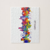 Puzzle Skyline de Séville Espagne (Vertical)