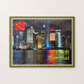 Puzzle Skyline de Shanghai - (Horizontal)