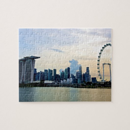 Puzzle Skyline de Singapour par jour (Horizontal)
