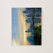 Puzzle Skyline de Singapour par le Sun (Vertical)