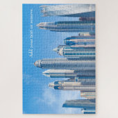 Puzzle Skyline des gratte-ciel futuristes de la ville de  (Vertical)