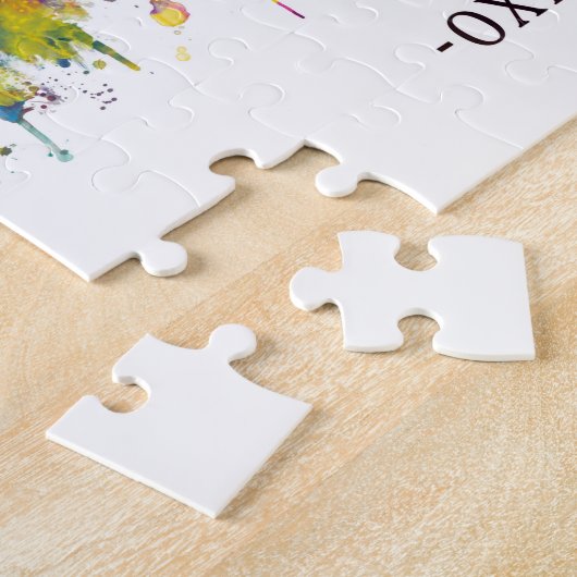 Puzzle Skyline d'Oxford (Côté)