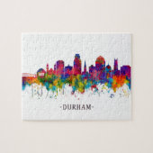 Puzzle Skyline Durham Caroline du Nord (Horizontal)