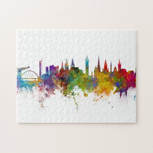Puzzle Skyline écossaise de Glasgow (Horizontal)