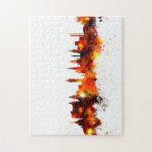 Puzzle Skyline écossaise de Glasgow (Vertical)