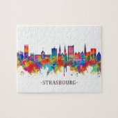 Puzzle Skyline France de Strasbourg (Horizontal)