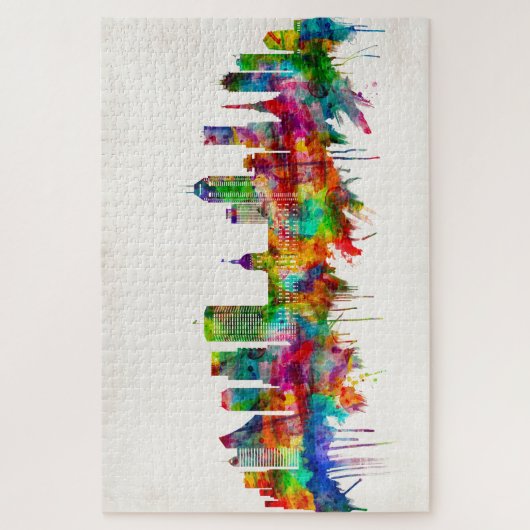 Puzzle Skyline Indianapolis (Vertical)