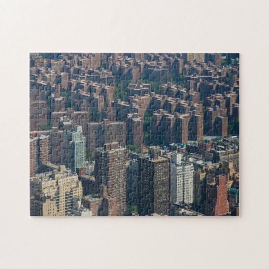 Puzzle Skyline Manhattan New York. (Horizontal)