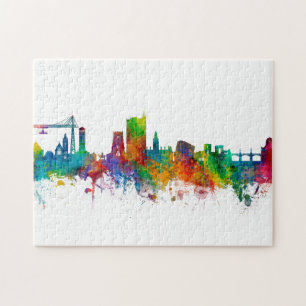 Puzzle Skyline Newport Wales