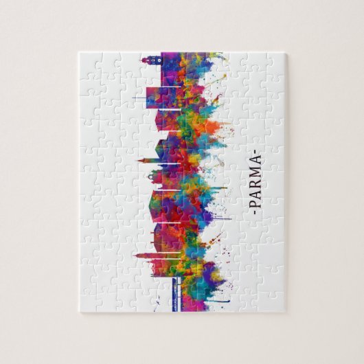 Puzzle Skyline Parma Italie (Vertical)