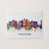 Puzzle Skyline Rochester New York (Horizontal)