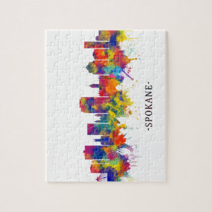 Puzzle Skyline Spokane Washington