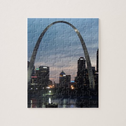 Puzzle Skyline St Louis Arch (Vertical)