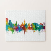 Puzzle Skyline Valencia Espagne (Horizontal)