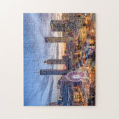 Puzzle Skyline View Atlanta Georgia Getaways Atlanta Vaca (Vertical)