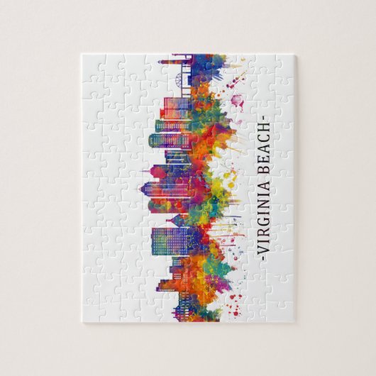 Puzzle Skyline Virginia Beach (Vertical)