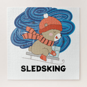 Puzzle Sledsing Personnalisable