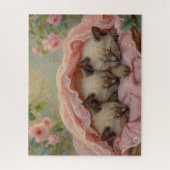 Puzzle Sleeping Cats  (Vertical)