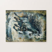 Puzzle Sleipnir d'Odin le cheval à huit pattes (Horizontal)