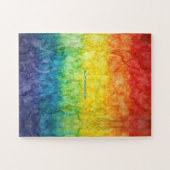 Puzzle SlipperyJoe drapeau gay pride couleurs arc-en-ciel (Horizontal)