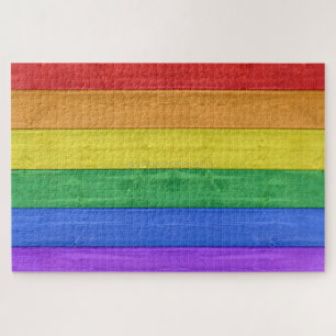 Puzzle SlipperyJoe's classique arc-en-ciel tactile fait m