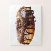 Puzzle SlipperyJoe's décadent beignet couvert d'épais bri (Vertical)