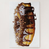 Puzzle SlipperyJoe's décadent beignet couvert d'épais bri (Vertical)