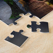 Puzzle SlipperyJoe's éffrayant Halloween bois effrayants  (Côté)