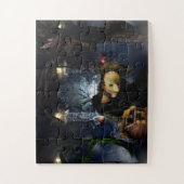 Puzzle SlipperyJoe's éffrayant Halloween bois effrayants  (Vertical)