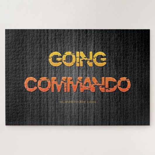 Puzzle SlipperyJoe's en train de commander bois jaune ora (Horizontal)