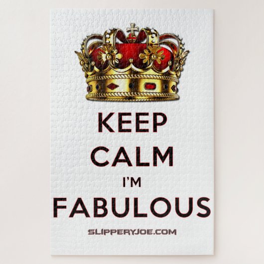 Puzzle SlipperyJoe's garder calme fabuleux couronne spect (Vertical)