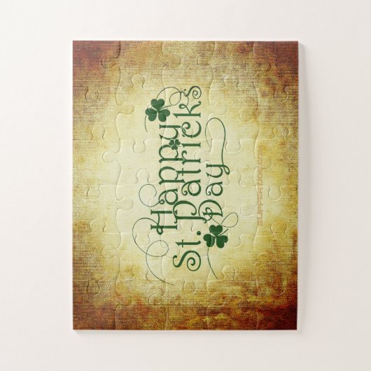 Puzzle SlipperyJoe's Happy St. Patrick's Day trois feuill (Vertical)