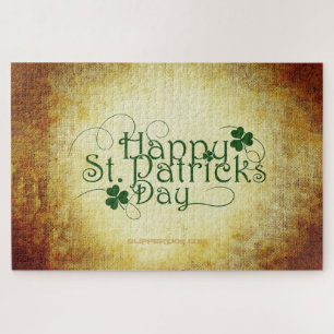 Puzzle SlipperyJoe's Happy St. Patrick's Day trois feuill