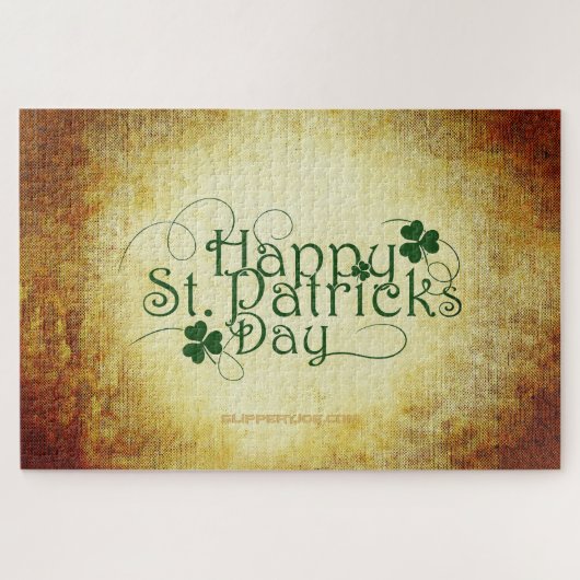 Puzzle SlipperyJoe's Happy St. Patrick's Day trois feuill (Horizontal)