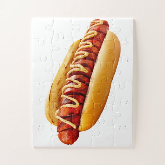 Puzzle SlipperyJoe's Hotdog viande hachée grill (Vertical)