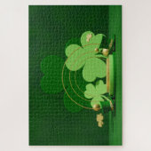 Puzzle SlipperyJoe's Saint Patrick's Day trèfle à trois f (Vertical)