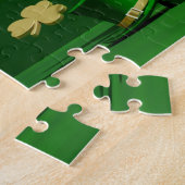 Puzzle SlipperyJoe's Saint Patrick's Day trèfle à trois f (Côté)