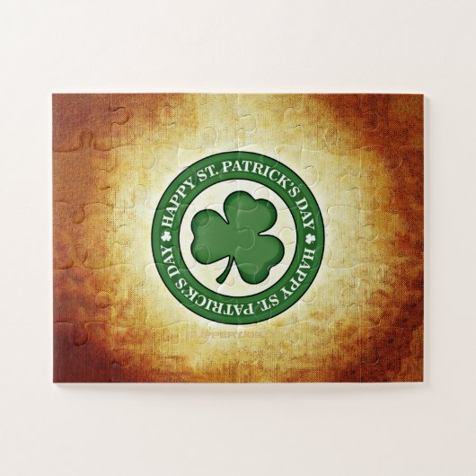 Puzzle SlipperyJoe's Saint Patrick's Day vert à trois feu (Horizontal)